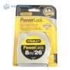 stanlay powerlock measure tape 8m