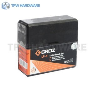 เหล็กตอกตัวหนังสือ GROZ G061-LP-4