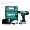 สว่านไขควงไร้สาย 18 โวลต์ (G-TYPE) MAKITA รุ่น DF488DWE ขนาด 13 มม. พร้อมแบตเตอรี่และแท่นชาร์จ