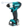 MAKITA สว่านไขควงกระแทกไร้สาย 12 โวลต์ 1/4 นิ้ว รุ่น TD110DWYE