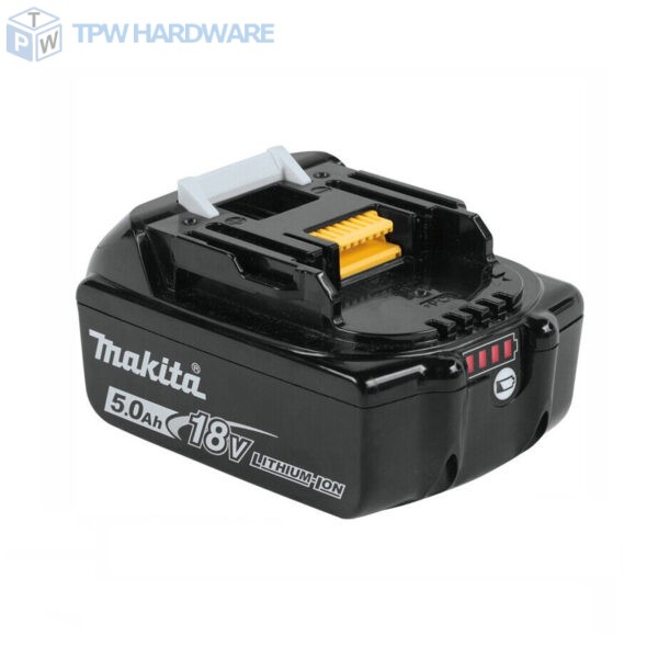 MAKITA แบตเตอรี่ ลิเธียมไอออน 18 โวลต์ 5.0 แอมป์ รุ่น BL1850B