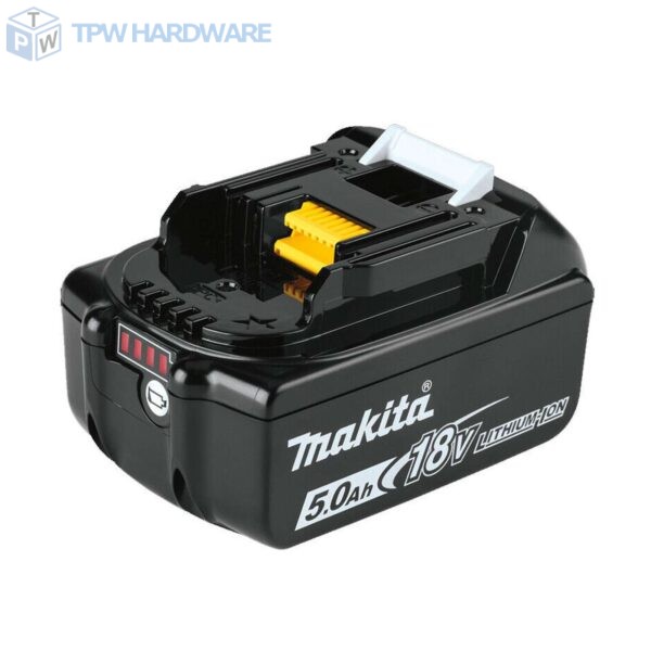 MAKITA แบตเตอรี่ ลิเธียมไอออน 18 โวลต์ 5.0 แอมป์ รุ่น BL1850B