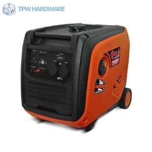 POLO เครื่องปั่นไฟ Inverter กำลังไฟสูงสุด 4.0 กิโลวัตต์ รุ่น P4500IS ความจุกระบอกสูบ 223 ซีซี ความจุถังน้ำมัน 12 ลิตร สตาร์ทมือ