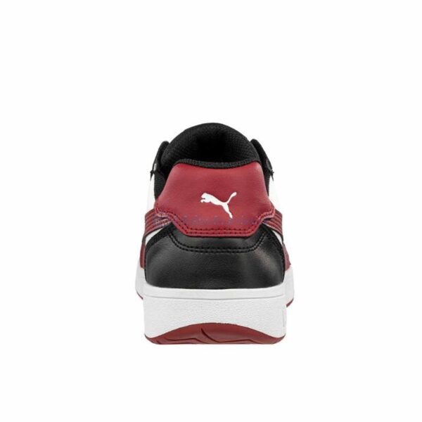 รองเท้าเซฟตี้ PUMA รุ่น HERITAGE FRONTCOURT BLACK-RED LOW