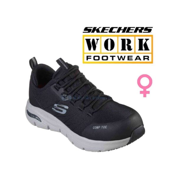 Skechers รองเท้าเซฟตี้ผู้หญิง รุ่น Arch Fit SR - Ebinal